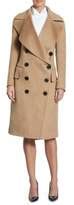 burberry crewdale camel hair peacoat